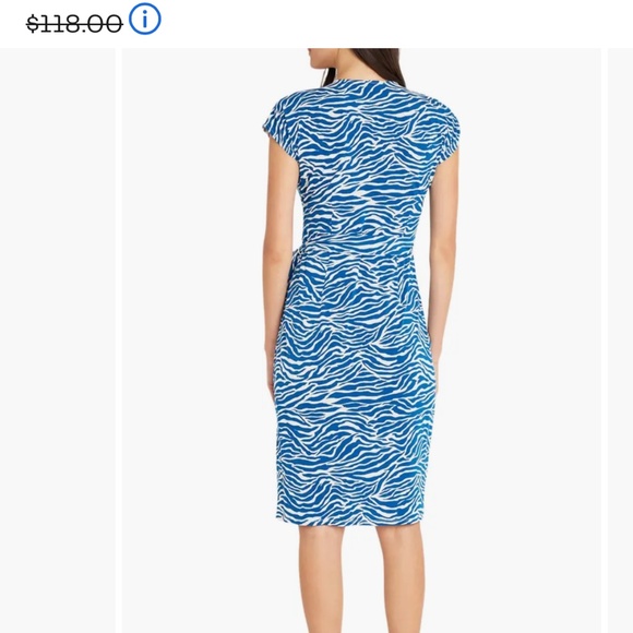 Maggy London Wrap Dress (never worn) - Picture 3 of 3